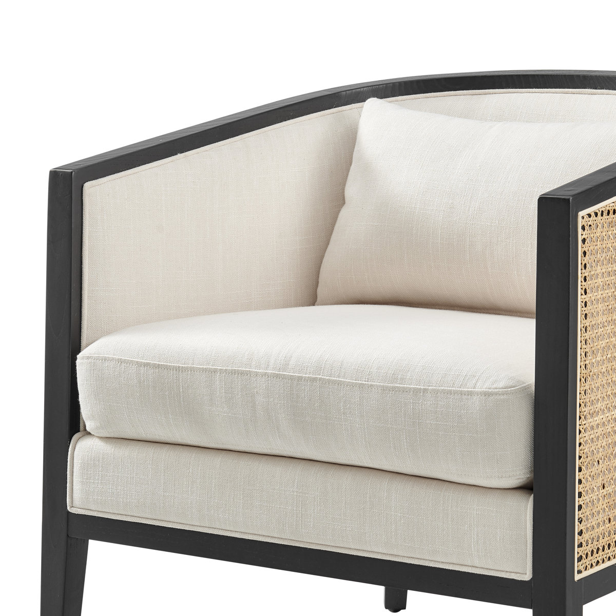 Beckner Upholstered Barrel Chair